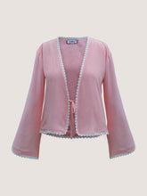 PINK BLUSH - TIE FRONT TOP